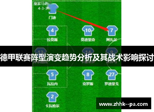 德甲联赛阵型演变趋势分析及其战术影响探讨